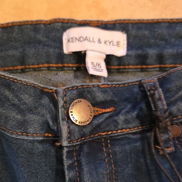 Kendall & Kylie Dark Blue Skinny Jeans - Picture 2 of 6